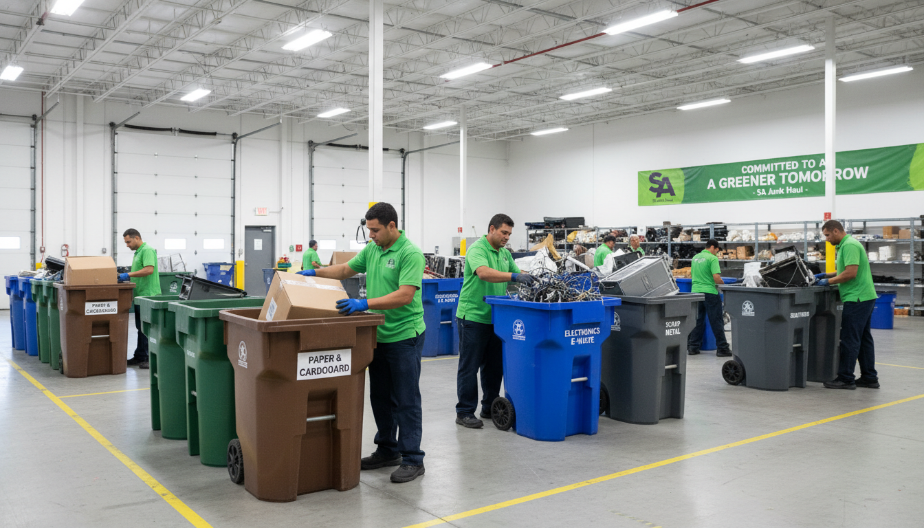 Need junk removal in San Diego? Our commercial services clear offices, warehouses, and retail spaces with eco-friendly solutions. SA Junk Haul