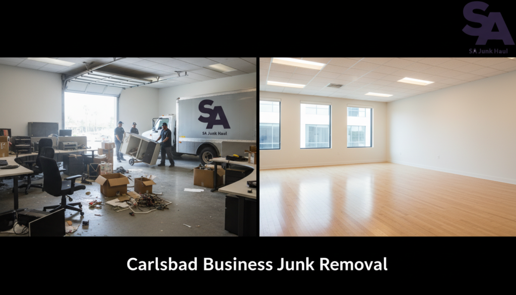 Choose Business Junk Removal Carlsbad for office cleanouts, furniture removal, and responsible recycling that keeps your workspace clean.