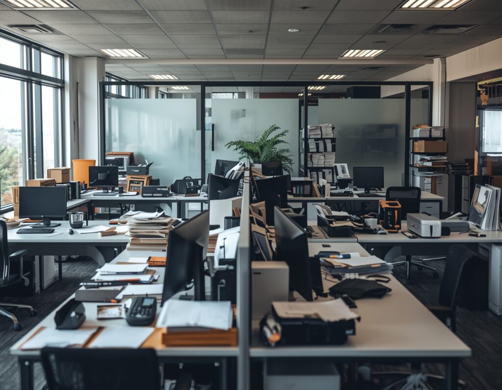 Office and warehouse junk removal