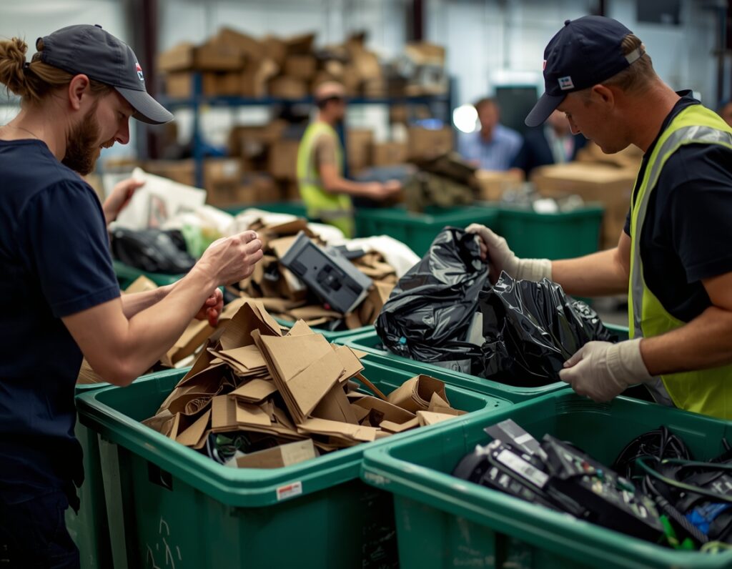 Office and warehouse junk removal