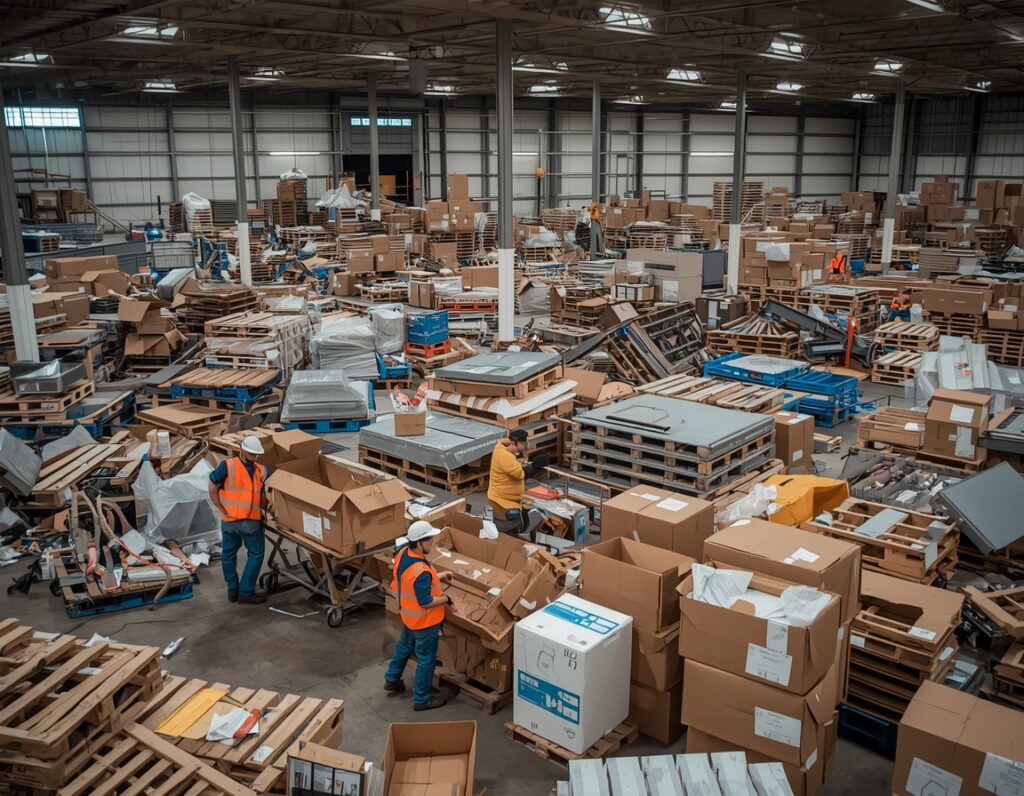 Office and warehouse junk removal